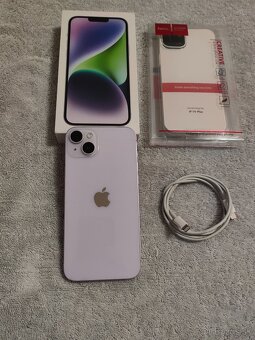 Apple iphone 14 Plus 128GB Purple - 14