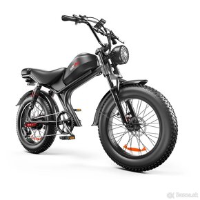 Štýlový fat ebike Emoko,20x4..0",1000W,20Ah 960Wh,50km/h,80k - 14