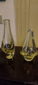 flaša trojhrdlo + sklo rôzne - 14