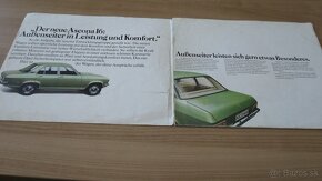 Prospekty Opel Vauxhall GM 60.-90. léta. - 14