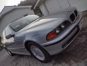 BMW 523i e39 len 119786km, manual, origo stav - 14