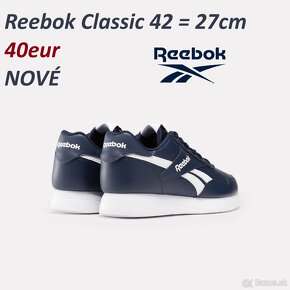 Šľapky Reebok, Tenisky Reebok Classic Sneakers - 14