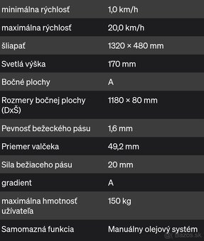 Bežecký pás F37s - 14