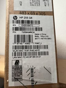 HP 255 G8 / Ryzen 5 5500U / 16GB RAM / 256GB NVME / 15,6” - 14