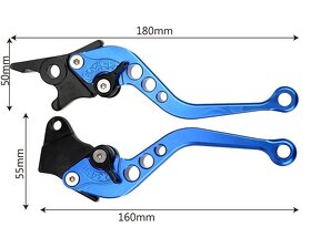 Univerzálne nastaviteľné páčky na motorku - 14