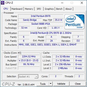 Predám 15.6" notebook Asus X55A, windows 10 SK. - 14