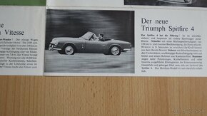 Prospekty Rover, Triumph, TVR, Lotus - od 50. let. - 14