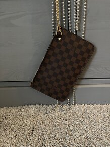 Louis Vuitton originál pochette damier ebene - 14