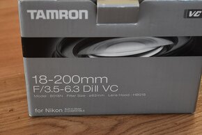 Nikon d3200 s Tamron VC AF 18-200 - nafotene 13 tisic.sn. - 14