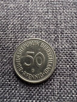 Nemecko - 50 Pfennig 7 ks : 1950, 1966, 1979, 1990, 1992 - 14