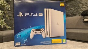 PS 4 PRO 1TB  GLACIER WHITE, 4K HDR - 14