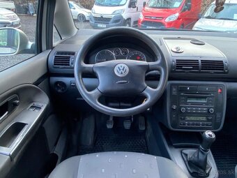 Volkswagen Sharan 1.9TDI 85kW klima tažné nez.top. 2007 - 14