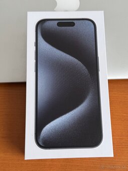 iPhone 15 Pro 128GB Blue Titanium - ako nový, bez skrabanca - 14