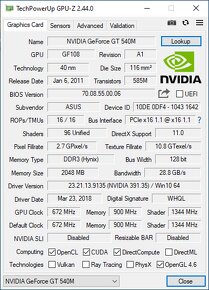 Predám 15,6" notebook Asus N53SV. - 14