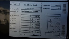 Prodám KÖGEL SN 24 CARGO PLATO - 14