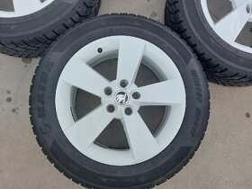 Original Alu Škoda Karoq + zimné pneu 225/55R17 - 14