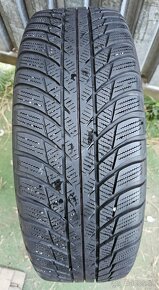 Plechové disky VW - 5x100 r15 + zimné pneu 185/65 r15 - 14