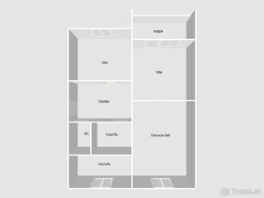 3-izbový byt s loggiou / 73 m2 / - Bytča - 14