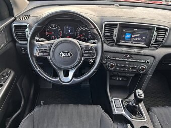 Kia Sportage 1.6GDi M6 GOLD + NAVI + ŤAŽNÉ - 14