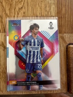 TOPPS FINEST ZBERATEĽSKÉ FUTBALOVÉ KARTY KARTIČKY - 14