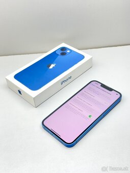 iPhone 13 BLUE ORIGINÁL STAV - 14