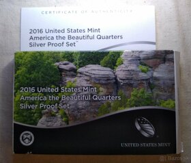 8x Strieborných proof sád "America the Beautiful" 2010-2017 - 14