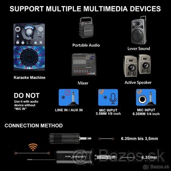 Digitálny mikrofón bezdrôtový + komplet : nový a zabalený - 14