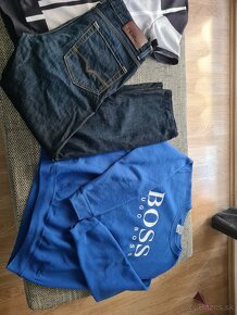 Panske jeansy Hugo Boss, tricko a mikina Hugo Boss - 14