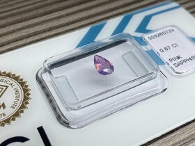 Zafír kashmir 0.67ct Vzacny - 14