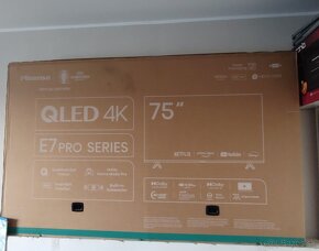 Predám QLED Hisense 75E7KQ PRO 120HZ/144HZ - 14