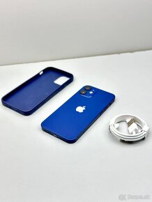 iPhone 12 MINI 128GB BLUE ORIGINÁL STAV - 14