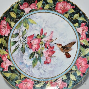 Royal Doulton - porcelánové taniere - Kolibríky - 14