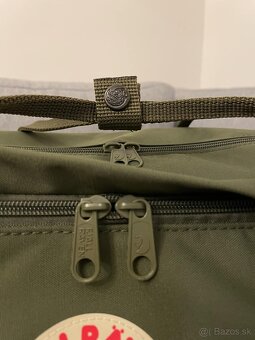 Predám batoh značky Fjällräven Kanken Weekender Army Green - 14