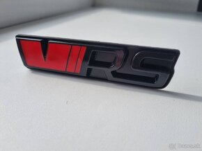 SKODA VRS LOGO RS NAPIS ZNAK RS - 14