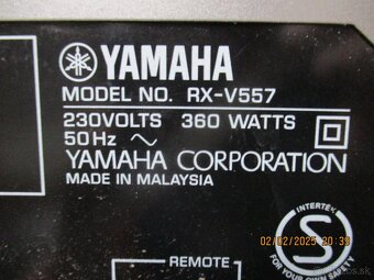 YAMAHA RX-V557 receiver - 14