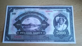 Kopie vzácných 1 republikových bankovek - Mucha - 14