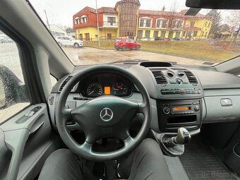 Mercedes Vito 109 2.2 CDi nafta 70kw 8 miest 335 000 km - 14