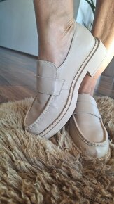 Kozene mokasiny loafers Lena Gercke vel 40/41 - 14