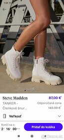 Členkové čižmy Steve Madden - 14