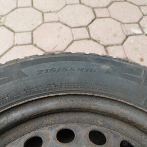 zimne gumy na diskoch 215/55R16 - 14