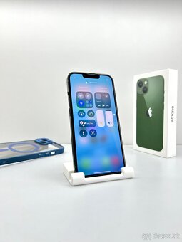 iPhone 13 GREEN ORIGINÁL STAV PRÍSLUŠENSTVO - 14