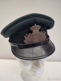 Starožitné originálne vojenské čiapky lekárov - obdobie 1900 - 14