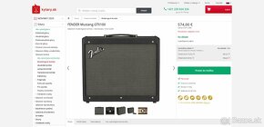 Kombo FENDER MUSTANG IV (V.2) 150W. REZERVOVANÉ - 14