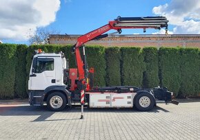 9010 MAN TGM 15.290 - 4x2 - Nosič kontejnerů + HR-FASSI F165 - 14