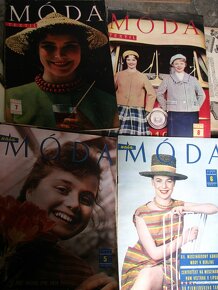 STARÉ MODNÉ ČASOPISY, naša moda, milena,dum mody,žena a moda - 14