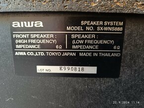 AIWA NSX-S888...2x110W RMS...22KG - 14