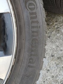 Zimné pneumatiky 205/55R16 + plechové disky 5x110 - 14