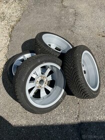 Zimný komplet 4x100 16" + Continental pneumatiky 185/50r16 - 14