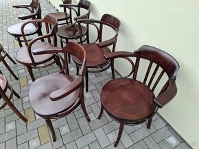 Celodřevěná kresla THONET po renovaci - 14