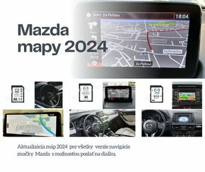 Aktualizácia navigácie MAZDA Mapy 2024 / 2025 SD KARTA - 14